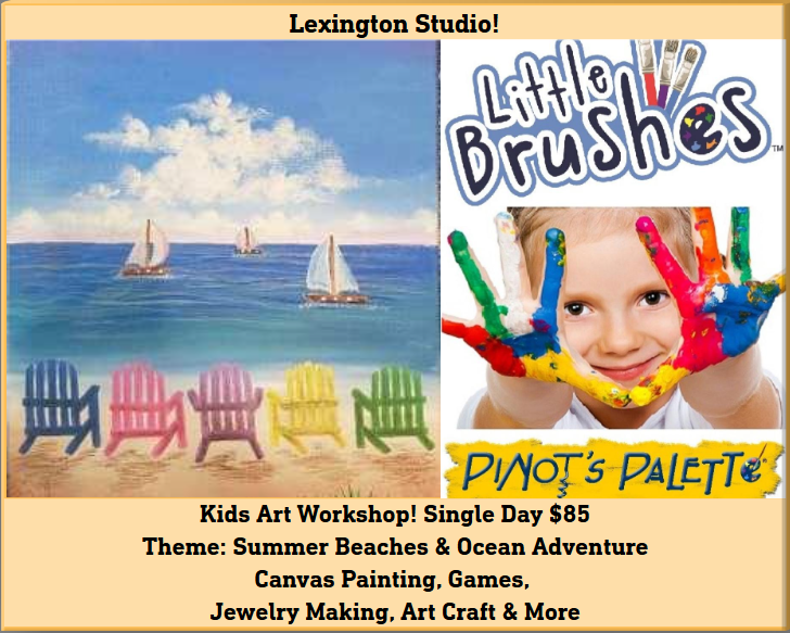 SINGLE DAY WORKSHOP $120! Theme: Summer Beaches & Ocean Adventure